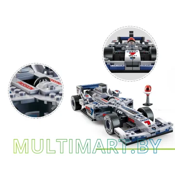 Конструктор Sluban M38-B0352 Серебряная стрела (257 деталей) картинка 4